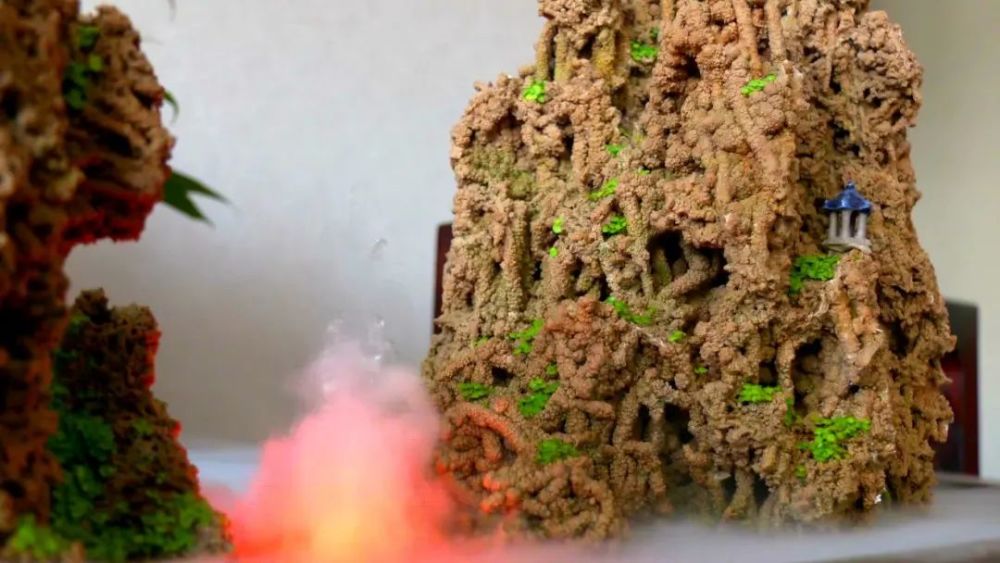 磁州上水石雕刻——手中托起一片山水