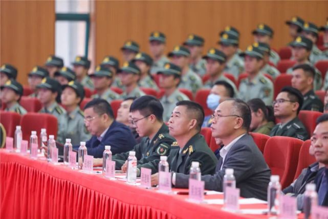 处副处长,二级调研员张建锋,广东省国防教育学会副会长兼秘书长吴宗现