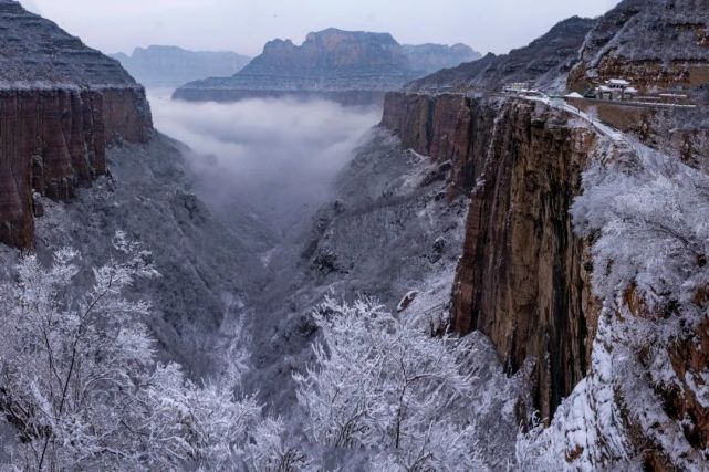 【美图欣赏】津门网韩修平:我拍南太行天界山雪景