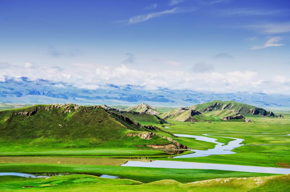 2013年,新疆天山的托木尔峰(阿克苏地区,喀拉峻