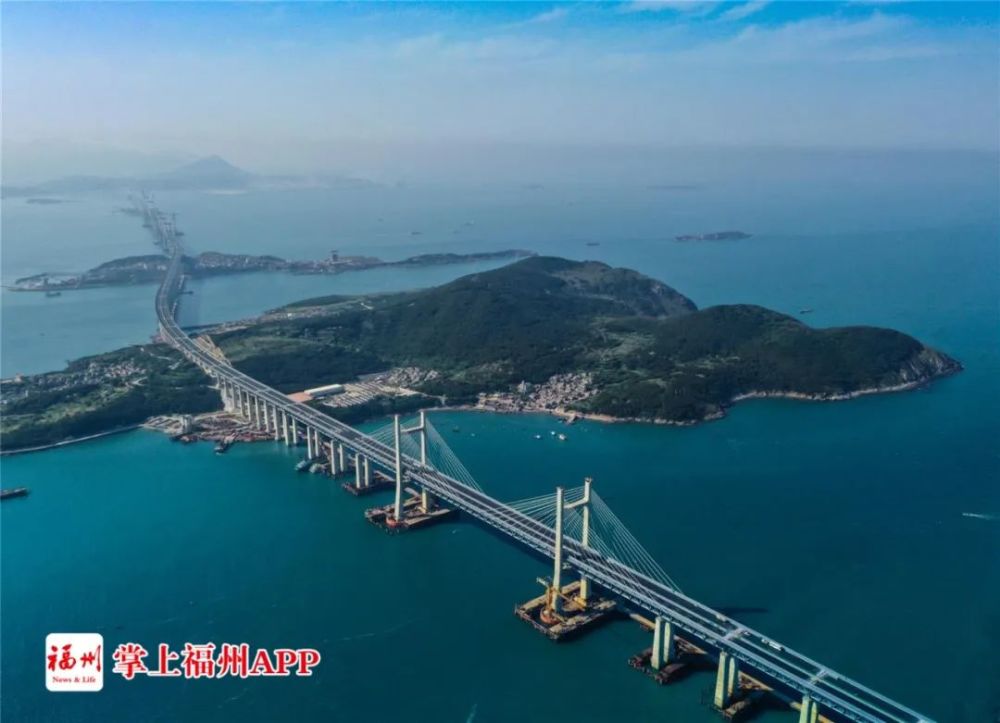 福平铁路" 可获取直播链接 平潭海峡公铁大桥 平潭海峡公铁两用大桥