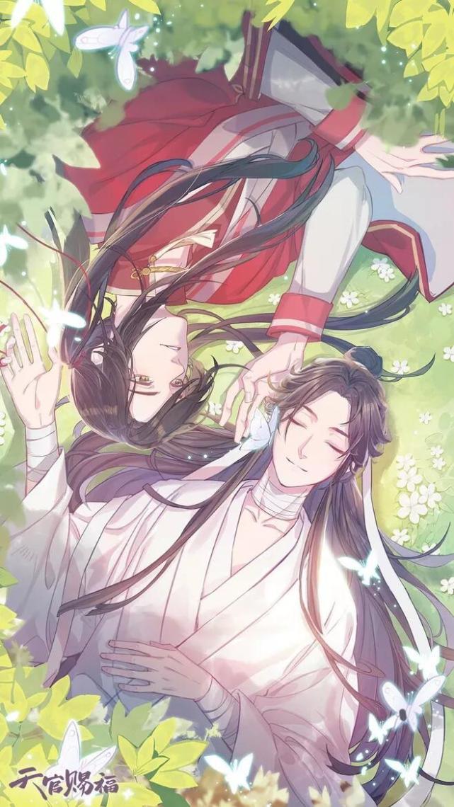 天官赐福:花怜壁纸_腾讯网