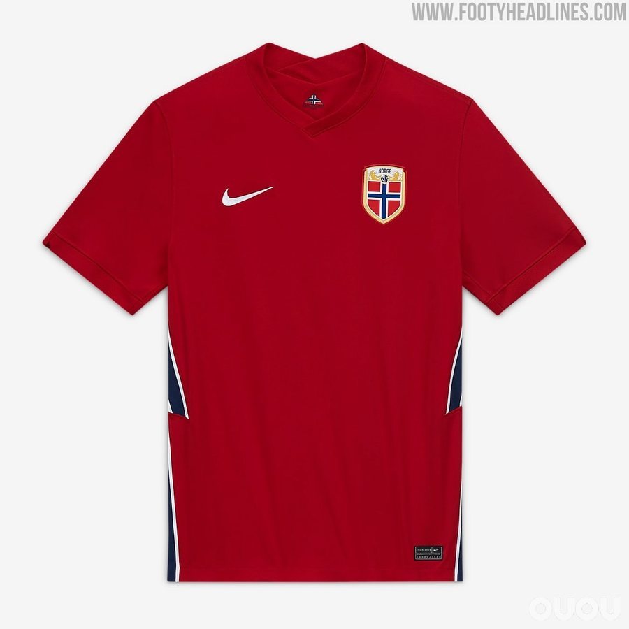 2.nike挪威20-21主场球衣