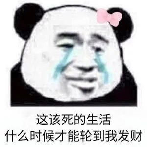 沙雕熊猫头表情包:这都是天意啊,兄弟