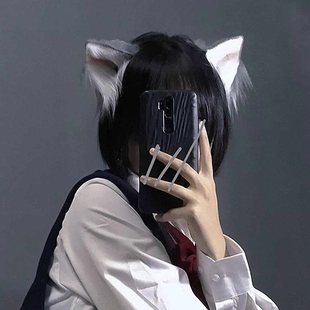 女生头像/甜酷女生 小猫体质,越爱越乖