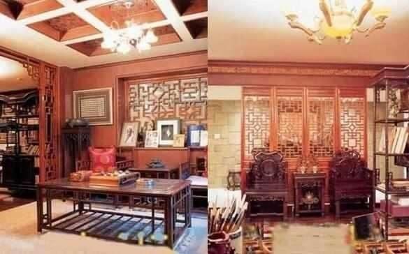 陈道明豪宅公开,满屋都是红木家具,不愧是"国宝级演员