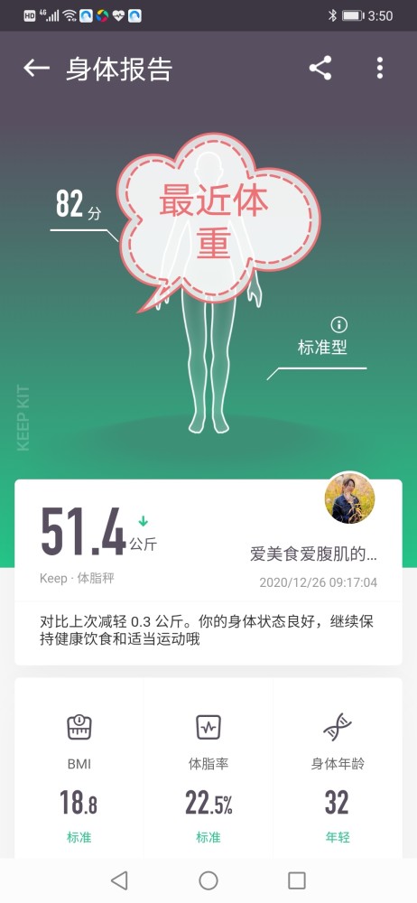 关注体重你是永远瘦不下来的