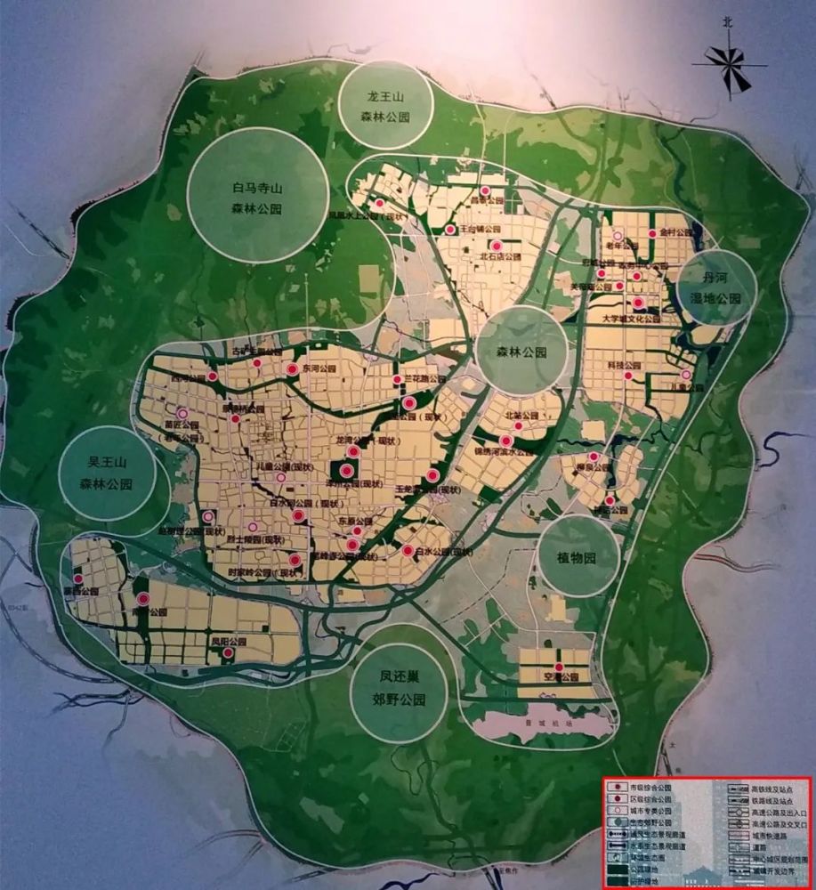 晋城46个公园规划图公布!速看你家附近有没有!