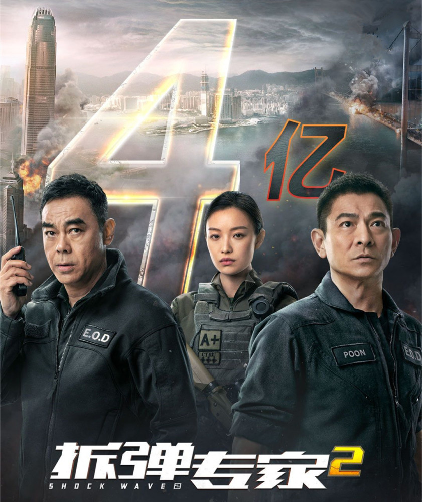 破4亿之后,生不逢时的《拆弹专家2》距离港片票房冠军有多远?