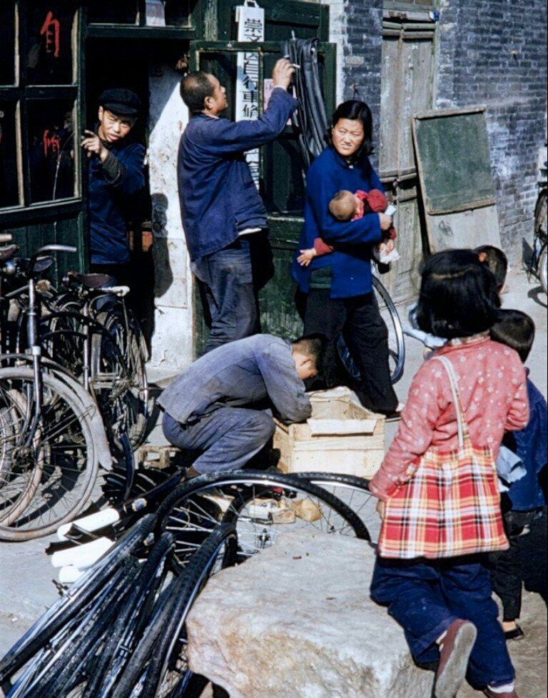 1959年老照片里的北京百姓生活照