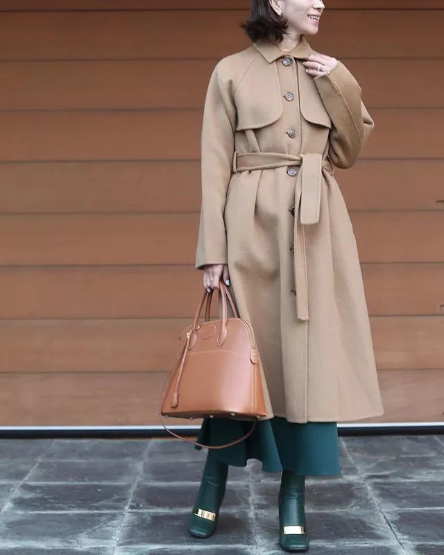 风衣式呢大衣_阿里妈妈双面呢风衣