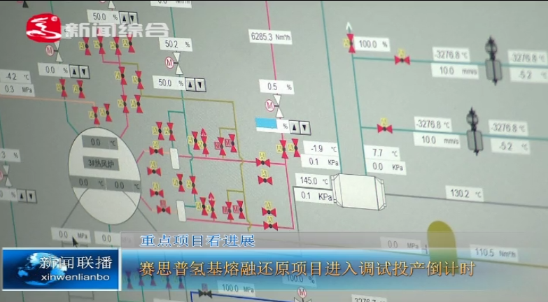 建龙内蒙古赛思普年产30万吨氢基熔融还原项目进入调试投产倒计时