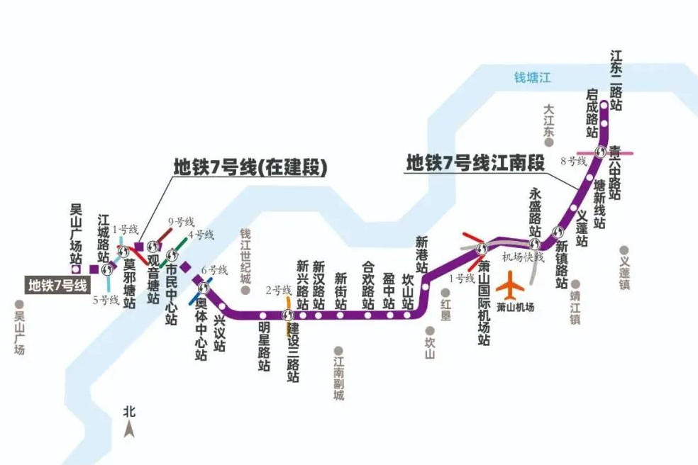 浙江杭州有大动作,地铁7号线江南段即将开通,或将带动周边房价