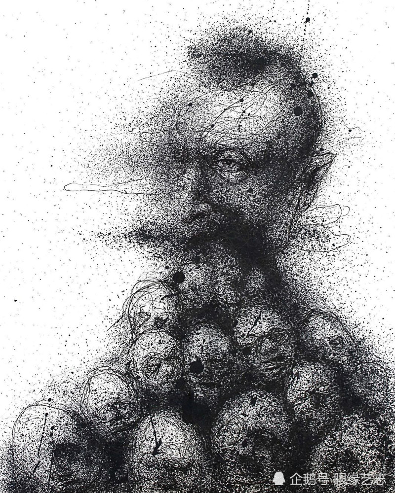 他是阴暗猎奇者，受到中国画家的启发，画出了梦魇之脸-腾讯新闻