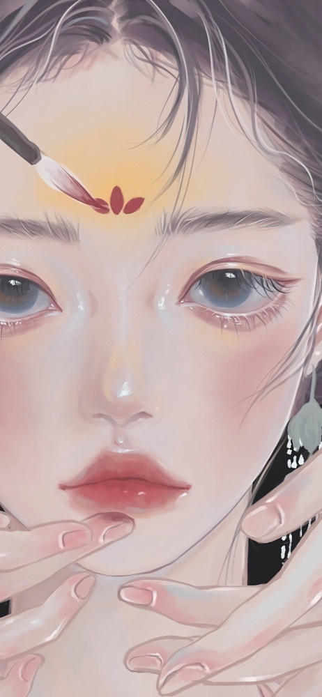 全网最火的手绘女孩壁纸!
