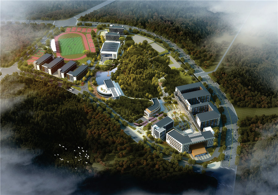 浙江公路技师学院青山湖科技城校区今天动工