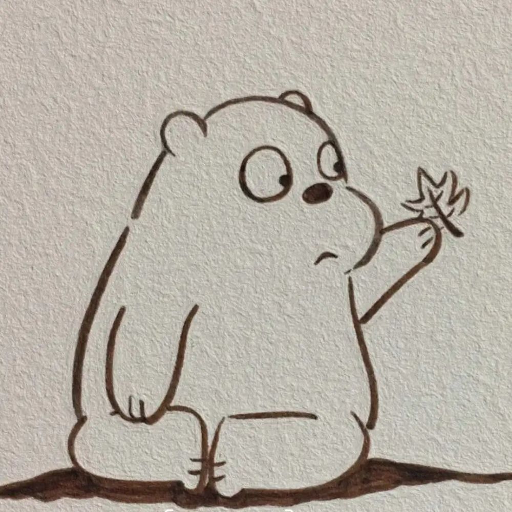 今日份超治愈简笔画