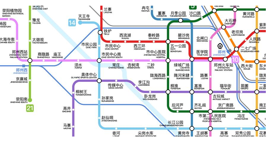 郑州地铁10号线的新进展来了从铺轨到开通还要几年