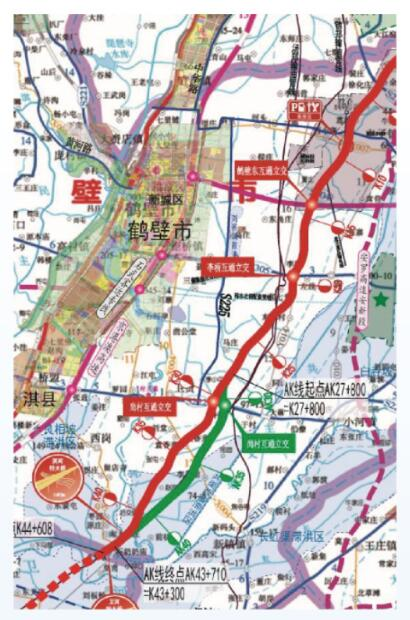 国道107鹤壁境改线新建工程今日开工!还有省道304,鹤辉高速同时