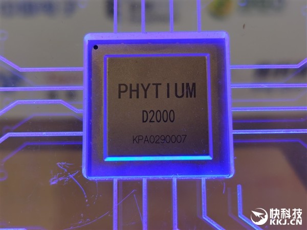 飞腾桌面腾锐d2000 cpu发布:最高2.6ghz,八核只要25w!