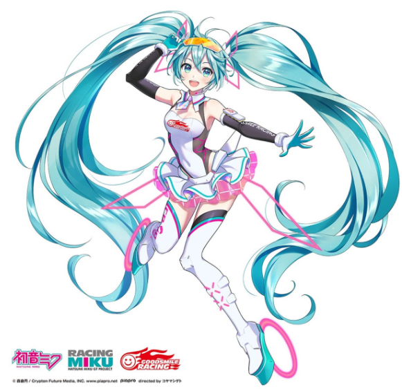 初音未来官方gt赛车公开采用奔驰amg车型将实战gt大赛