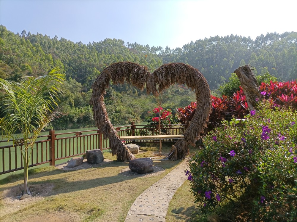陂洋半月湾 冬月景色美