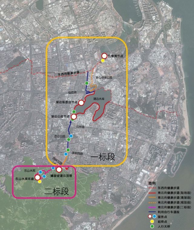 全长115公里串联五缘湾东坪山厦门南北向健康步道建成时间