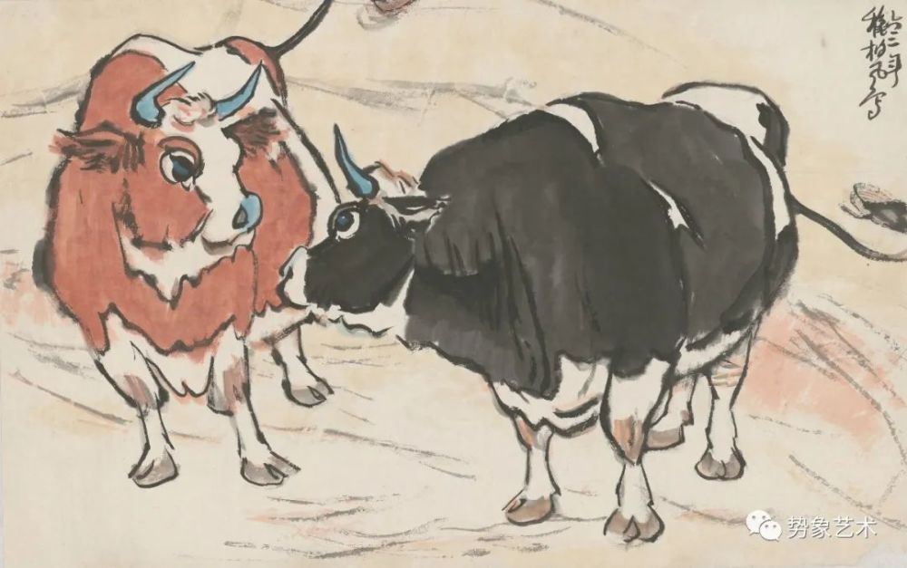 牛年说画牛——李斛先生笔下的"牛"