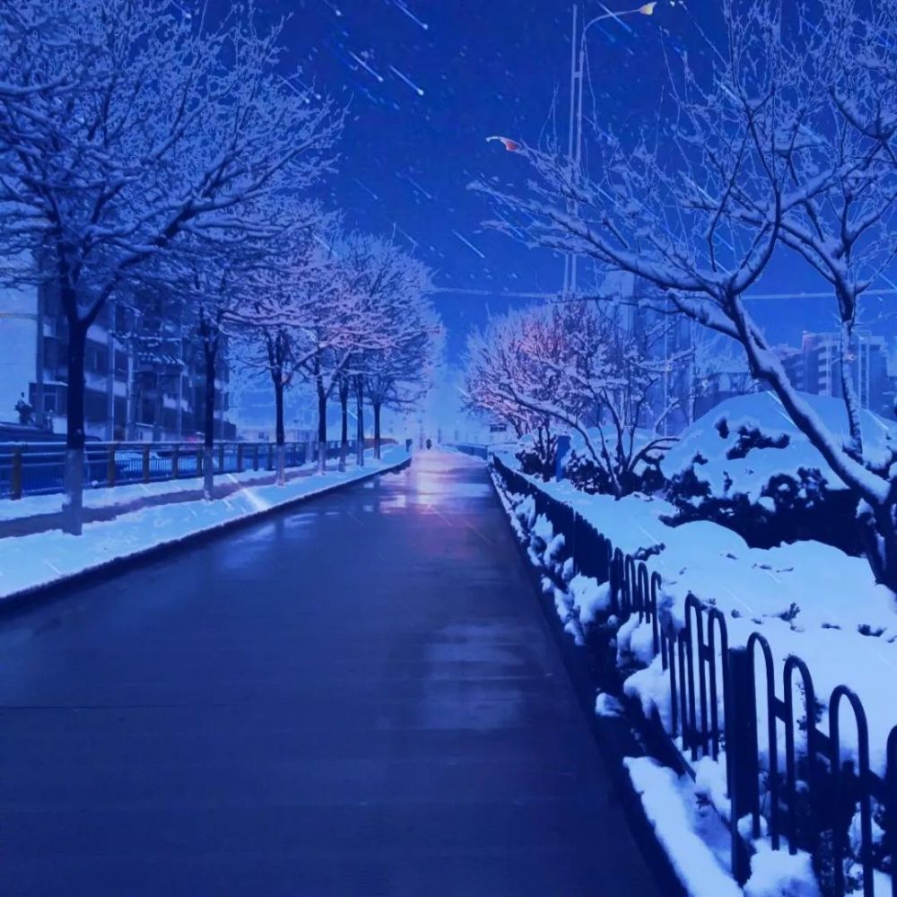 【诗词鉴赏】下雪的夜晚静谧而美好,十首雪夜的诗词,梦幻得像童话世界