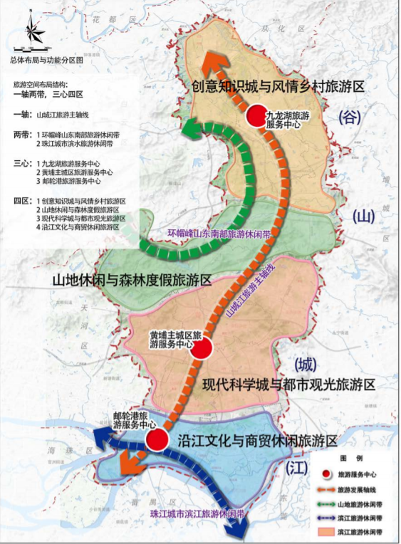 在近期印发的《广州市黄埔区旅游发展规划(2020-2035)》中 提出了将全