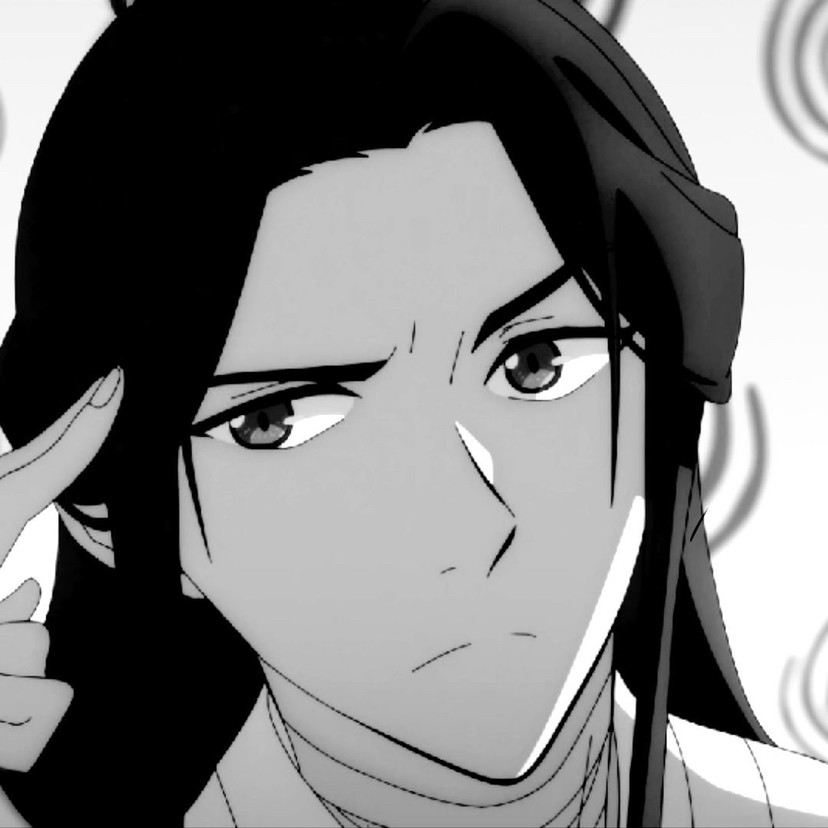 黑白动漫头像 天官赐福