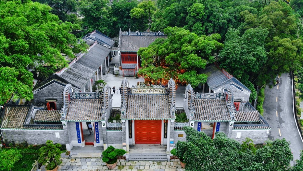 广东云浮自驾游,带家人去国恩寺祈福,距离广州2小时车程