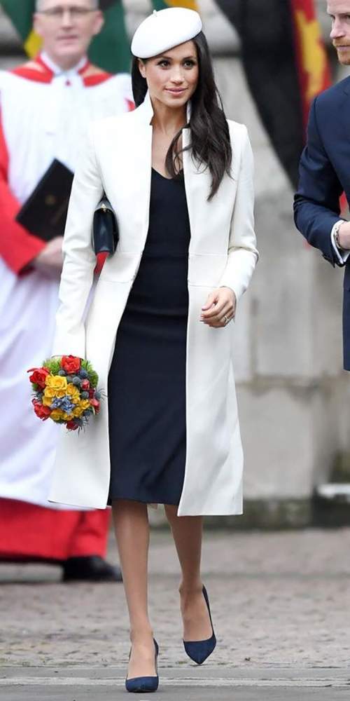 穿的花哨不如穿的高级来看看梅根王妃的皇室穿搭巧妙提升气质