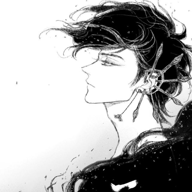 热门动漫男生头像 人间烟火不识我