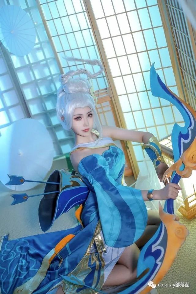 cos:王者荣耀伽罗太华cos正片