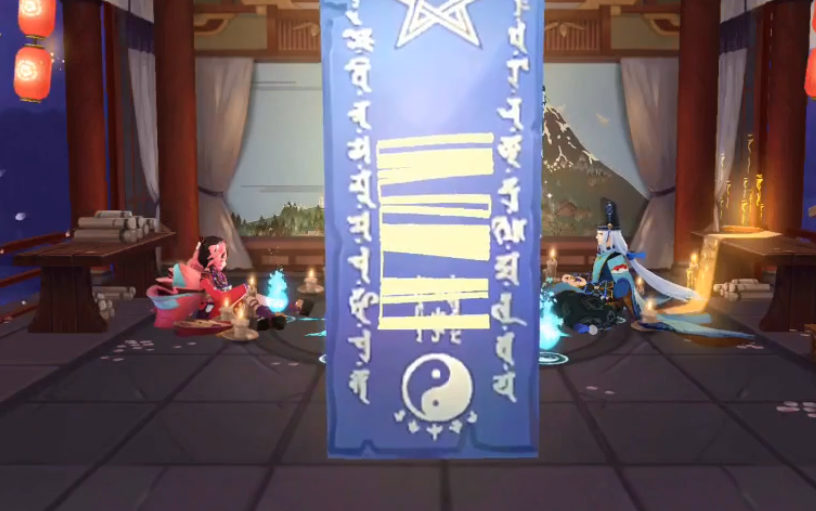 阴阳师1月神秘图案画法详解获取新年第一张蓝票备战sp彼岸花