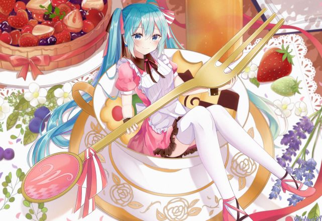 pixiv,初音未来,元旦快乐