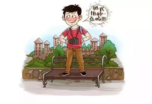 劝诫: 一草一木皆生命 乱涂乱画是恶行 文明观光旅游 遵守景区规则