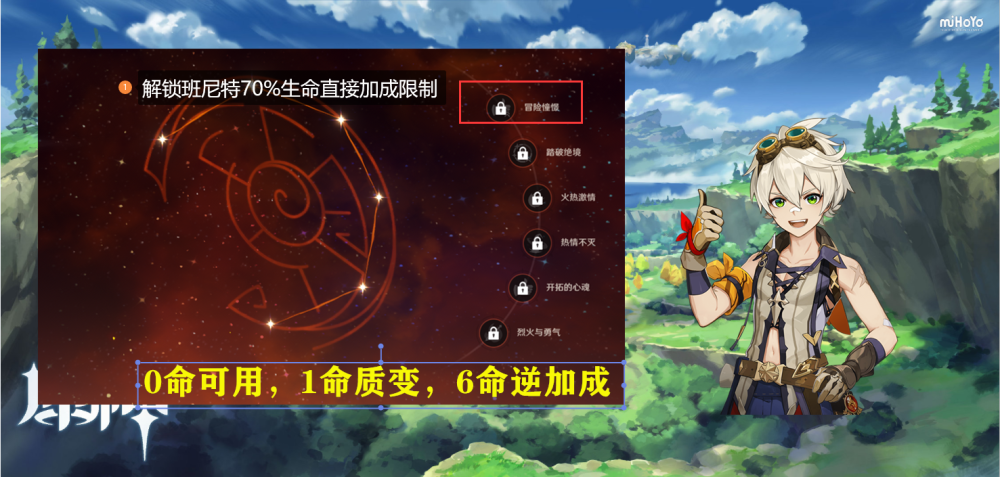 原神:身为冒险团长的班尼特,没想到居然有颗少女心!
