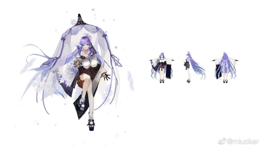 阴阳师疑似sp雪女废案和sr雪女皮肤公开没有实装太可惜了