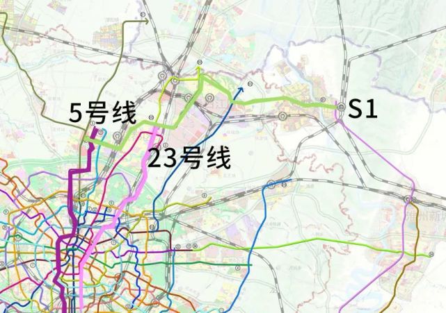 铁新增的s19连接地铁4,13,19号线这将方便崇州人直达成都主城东西南北