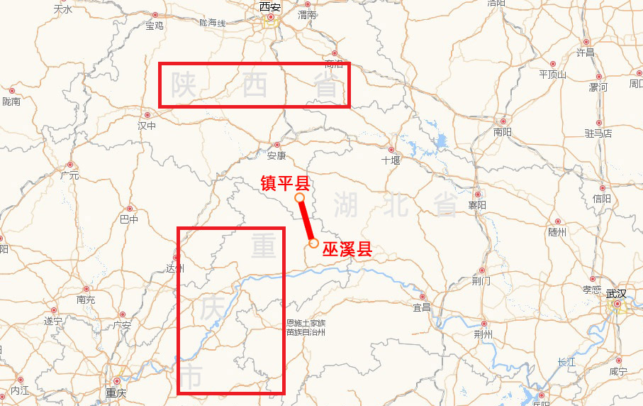 陕渝山区首条快速通道-巫镇高速公路