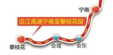 快来看宁攀高速公路会理境小黑庆隧道顺利贯通