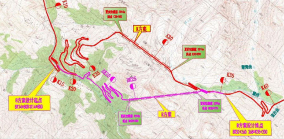 西藏觉巴山,米拉山,嘎隆拉山及嘎拉山公路隧道与积雪