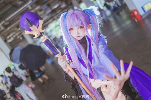 公主连结redive冰川镜华可爱萝莉cosplay