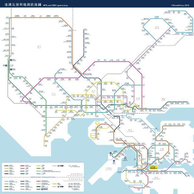深圳地铁远景规划线网由28条线路组成,总长度约1335千米
