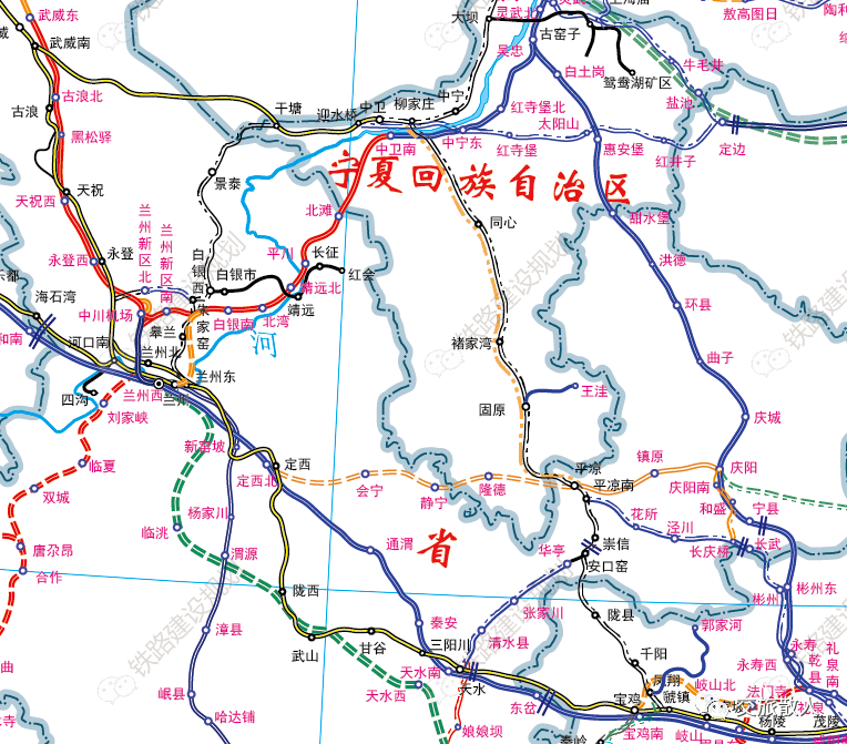 甘肃平凉至庆阳铁路,调整为双线时速200公里标准