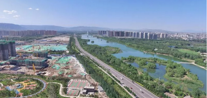 金桥公园,小东流公园,摄乐公园已完工,兴瑞体育公园,汾西公园,西渠
