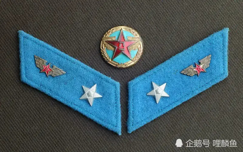 陆军下士军衔 这副下士军衔就相当完美了,帽徽,星徽,兵种符号都是全