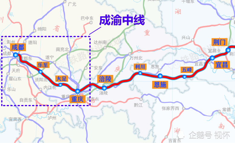 未来5年四川"铁路版图"浮现:将建成7条高铁快铁,3条普